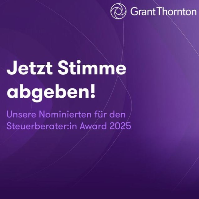 Steuerberater:in Award 2025 | Voting ist ab sofort möglich!